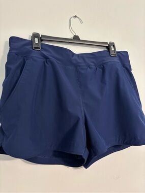 Lands' End SunShade UPF 50+ 3” Board Shorts with Panty Lining - Women’s Size 12